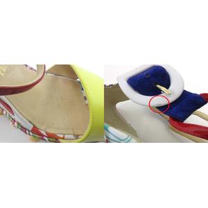 クリスチャンルブタン Christian louboutin ウェッジソール サンダル  