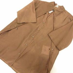 HERMES ブラウン Tシャツ 36サイズ ゴルチエ期 aq12109 未使用品 エルメス HERMES タグ付き ゴルチェ期 ゴルチエ 五分袖