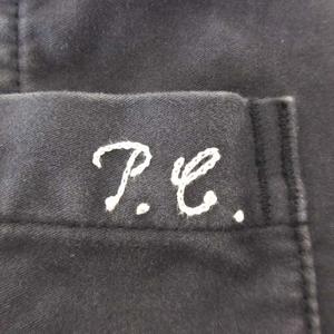 ポータークラシック モールスキン コート チェック柄 裏地 MADE IN JAPAN メンズ サイズ1 グレー系 PORTER CLASSIC アウター A1274◆ PC-019-3536]PORTER CLASSIC(ポータークラシック) MOLESKIN CHINESE