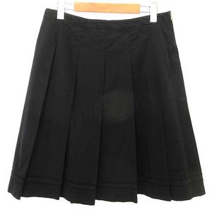 プラダ ショートスカート ブラックLサイズ PRADA プラダ ミニスカート