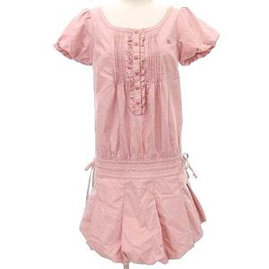 BURBERRY BLUE LABEL ピンクフリルワンピース