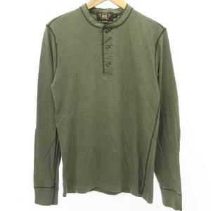 RRL ヘンリーネックカーキ