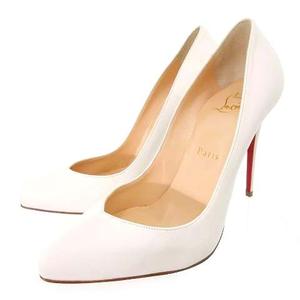 未使用品 クリスチャンルブタン Christian louboutin レザー パンプス 