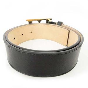 エスカーダ ESCADA 5029667 A001 レザーベルト バックル ロゴ ゴールド  