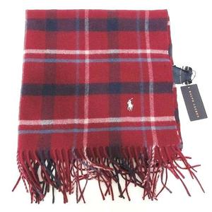 Ralph Lauren ウールストール ひざ掛け 75×170cm