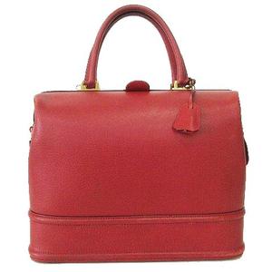 Gucci レッドレザーボストンバッグ