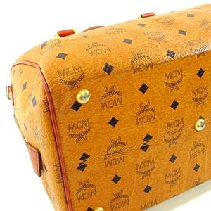エムシーエム MCM ボストンバッグ ヴィセトス柄 ロゴグラム 総柄  