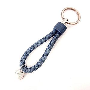 【美品】ボッテガヴェネタ イントレチャート 編み込み レザー キーリング BOTTEGA VENETA - 美品 ボッテガヴェネタ BOTTEGA VENETA