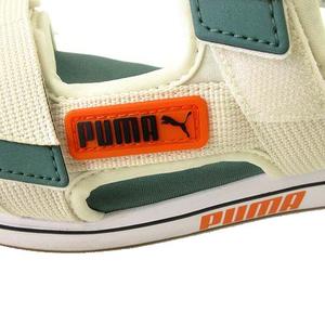 Puma スポーツサンダル ホワイト/オレンジ　37 PUMA スポーツサンダル ホワイト/オレンジ - メルカリ
