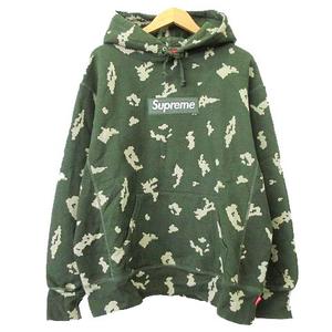 シュプリーム SUPREME 21AW ボックスロゴ パーカー ロシアンカモ 迷彩 