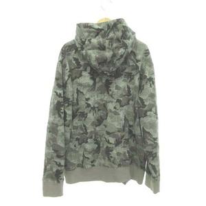 ステューシー STUSSY パーカー フード付き Lサイズ グレー □U90 
