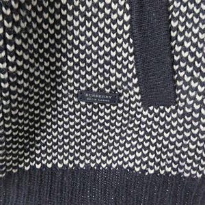 お値下げバーバリーブルーレーベル　ニットポンチョ バーバリーブルーレーベル BURBERRY BLUE LABEL ニット ポンチョ