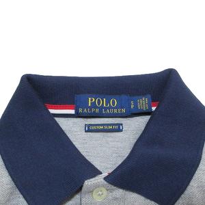 【未使用紙タグ付】POLO RALPH LAUREN ポロシャツ 濃グレー S 未使用紙タグ付】POLO RALPH LAUREN ポロシャツ 濃グレー S POLO