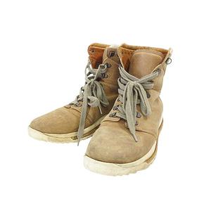リックオウエンス Rick Owens × フッド ラバー カンパニー HOOD RUBBER COMPANY 箱付き レースアップ ダート グラフトン ブーツ RR18S5800/l4 42 27.0㎝ ライトブラウン ☆AA★ メンズ