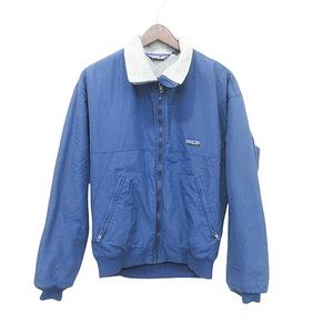 パタゴニア Patagonia ヴィンテージ VINTAGE 80s シェルドシンチラ ジャケット アウター US製 Sサイズ 青 ブルー メンズ