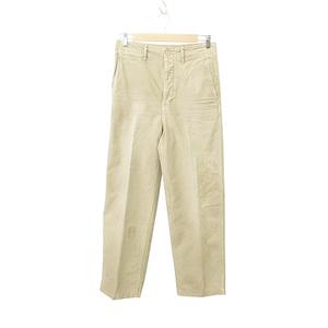 ビズビム VISVIM 美品 25ss EX WIDE CHINO PANTS CRASH ボタンフライ  