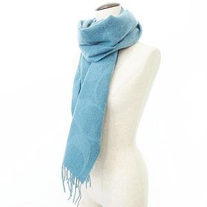 コーチ COACH マフラー シグネチャー ストール 約170×50 水色 スカイ