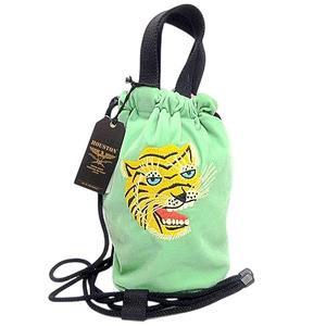 未使用ラベル付きKENZO タイガー メッセンジャーバッグ 刺繍 中古