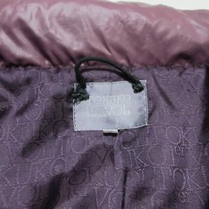 トクコプルミエヴォル TOKUKO 1er VOL ダウンジャケット ナイロン