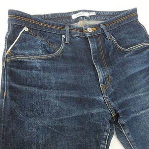 ノンネイティブ nonnative DWELLER 5P JEANS デニム パンツ セルビッジ スリム テーパード ジーンズ 日本製 NN-P2202 2 インディゴ メンズ