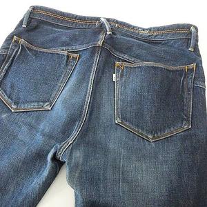 ノンネイティブ nonnative DWELLER 5P JEANS デニム パンツ セルビッジ スリム テーパード ジーンズ 日本製 NN-P2202 2 インディゴ メンズ