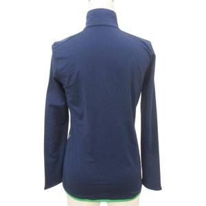 ラルフローレン RALPH LAUREN 長袖 ハーフジップ カットソー スリム XSサイズ 紺 ネイビー ■YHS3 レディース