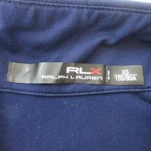 ラルフローレン RALPH LAUREN 長袖 ハーフジップ カットソー スリム XSサイズ 紺 ネイビー ■YHS3 レディース