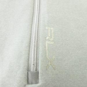ラルフローレン RALPH LAUREN 長袖 カットソー ハーフジップ 無地 薄手 XSサイズ グレー ■YHS3 レディース