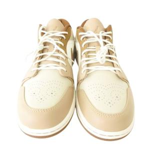 ナイキ NIKE 美品 HF5753-221 AIR JORDAN 1 LOW SE HEMP WHITE ヘンプ 