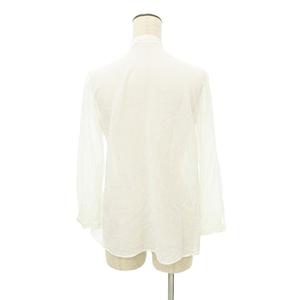 セオリーリュクス theory luxe 長袖 シャツ ブラウス 薄手 コットン 42  