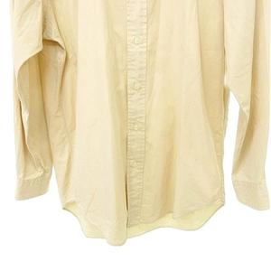 ラルフローレン RALPH LAUREN 美品 長袖 シャツ ブラウス ホース刺しゅう 日本製 Mサイズ ベージュ メンズ