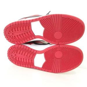 未使用品 ナイキ NIKE BQ6817-600 SB ダンク ロー プロ ジェーパック シカゴ バーシティレッド＆ホワイト スニーカー 23.5cm 赤 レッド レディース