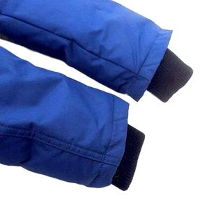 OSC CROSS ダウンジャケット フード ファー L 青 ブルー カナダ A1029