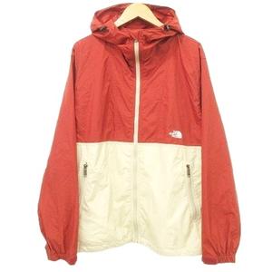 ザノースフェイス THE NORTH FACE コンパクト ジャケット NP72230 マウンテンパーカー 薄手 L ブラウン アイボリー メンズ
