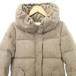 B&Y ユナイテッドアローズ BEAUTY&YOUTH ビューティー&ユース ダウンジャケット アウター Mサイズ 茶 ブラウン ■YHS7 レディース