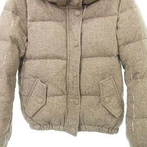 B&Y ユナイテッドアローズ BEAUTY&YOUTH ビューティー&ユース ダウンジャケット アウター Mサイズ 茶 ブラウン ■YHS7 レディース