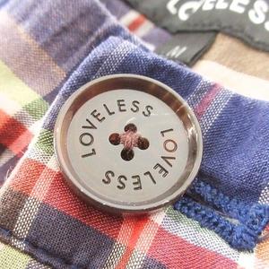 ラブレス LOVELESS チェック ハーフパンツ 薄手ショーツ M マルチカラー ■YHS9 メンズ