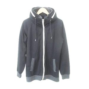 ティーケーミクスパイス タケオキクチ THE SHOP TK MIXPICE ジップアップ パーカー Lサイズ 黒 ブラック ■YHS9 メンズ