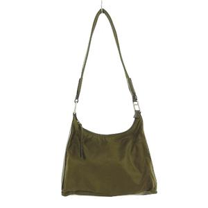 PRADA オリーブグリーン ナイロンショルダーバッグ
