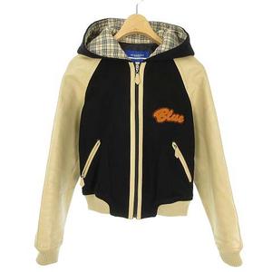 バーバリーブルーレーベル BURBERRY BLUE LABEL スタジャン ジップ 