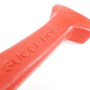 グッチ GUCCI Dog Bone TOY ドッグトイ ボーン 骨型 ロゴ入り