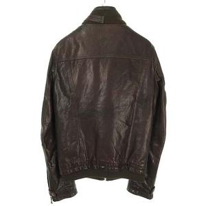 Dolce&Gabbana メンズ ジャンパーレザージャケットヴィンテージ