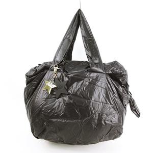 SeeByChloé ブラックハンドバッグ 星型チャーム付き SeeByChloé ブラックハンドバッグ 星型チャーム付き