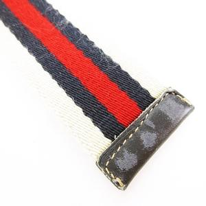 グッチ GUCCI ガチャベルト GGロゴバックル ライン入り
