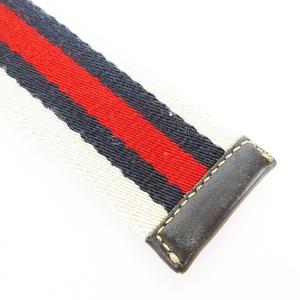 グッチ GUCCI ガチャベルト GGロゴバックル ライン入り