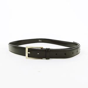 ディオールオム Dior HOMME レザーベルト 1 ロゴ入りバックル ビジネス  