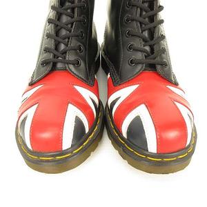 ドクターマーチン DR.MARTENS ユニオンジャック 8ホール レース