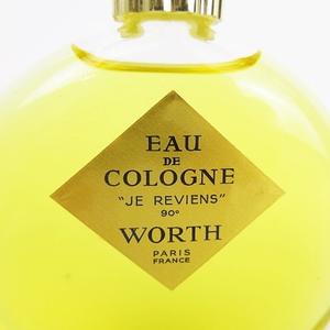 WORTH JE REVIENS EAU DE COLOGNE 4 1/2oz 1/8L ウォルト