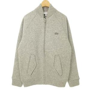 未使用品 ラコステ LACOSTE SH8576L ジップアップ ニット ジャケット 