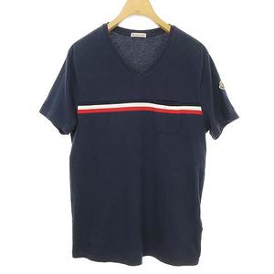 モンクレール MONCLER Vネック カットソー ポケット Tシャツ トップス 